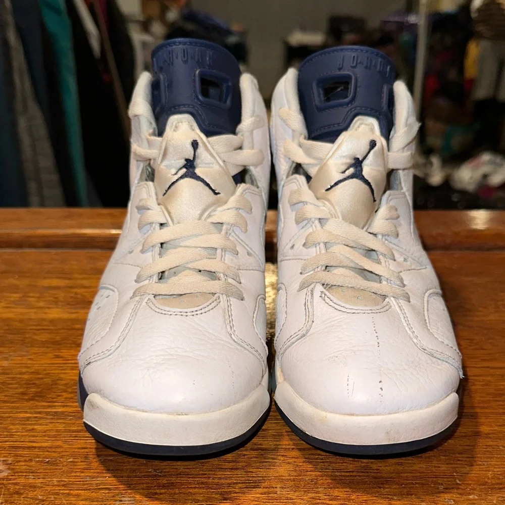 Kids air Jordan 6 midnight navy size 6y - Picture 1 of 6
